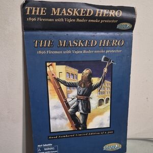 The Masked Hero 1896 Fireman Figure